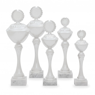 Pohár EKONOM, výška 32 cm, stříbrný