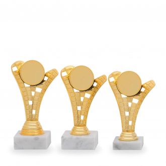 Pohár EKONOM, výška 17 cm, zlatý