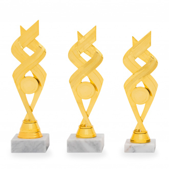 Pohár EKONOM, výška 27 cm, zlatý