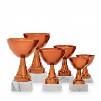 Pohár EKONOM, výška 12 cm, bronzový