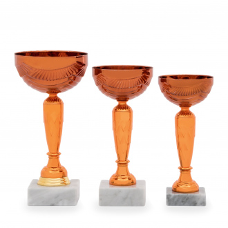 Pohár EKONOM, výška 20 cm, bronzový