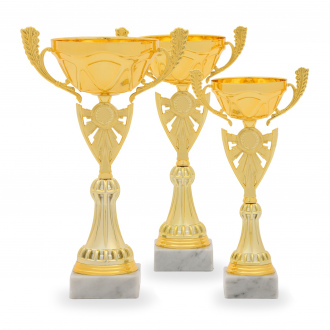 Pohár EKONOM, výška 30 cm, zlatý