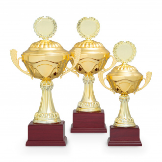 Pohár EKONOM, výška 34 cm, zlatý