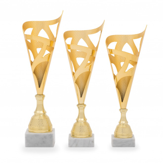 Pohár EKONOM, výška 42 cm, zlatý