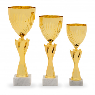 Pohár STANDARD, výška 35 cm, zlatý