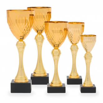 Pohár STANDARD, výška 28 cm, zlatý