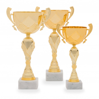 Pohár STANDARD, výška 38 cm, zlatý