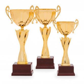 Pohár STANDARD, výška 36 cm, zlatý