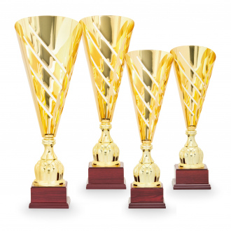 Pohár EXKLUZIV, výška 45 cm, zlatý