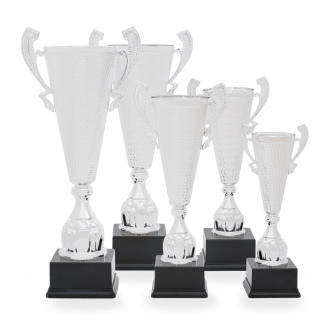 Pohár EXKLUZIV, výška 47 cm, stříbrný