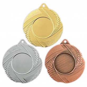 Medaile na emblém, 50 mm, zlatá