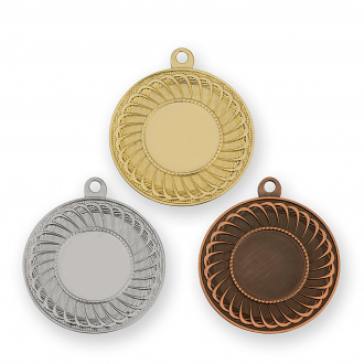 Medaile na emblém, 50 mm, zlatá