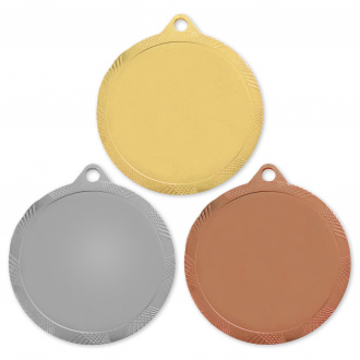 Medaile na emblém, 60 mm, zlatá