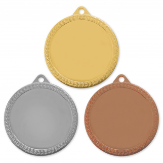 Medaile na emblém, 60 mm, zlatá